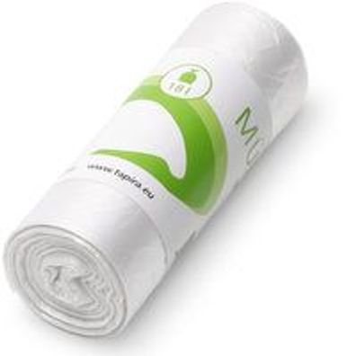TAPIRA Pur Müllbeutel Transparent HDPE 18L, 460x520mm, 50 Stück