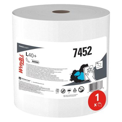 Kimberly-Clark L40 Wischtuch Weiß 31,5x31 cm Großpackung 750 Stück