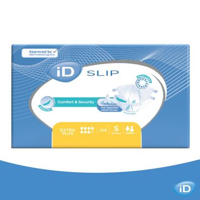 iD Slip Extra Plus Inkontinenzslip Gr. S, Orange, 14 Stück Packung