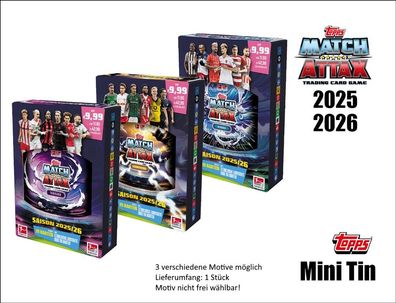 Topps Match Attax Bundesliga 2025/2026 MINI TIN