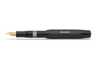 Kaweco Kolbenfüllhalter SPORT Classic schwarz/gold