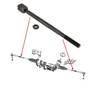 Spurstangenkopf vorne innen Challenger Charger 300C Bj:15-23