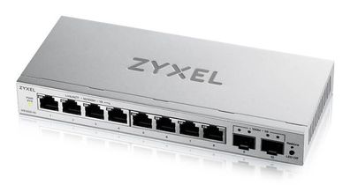 ZyXEL GS1200-10V3 8-Port Gigabit, 2 x SFP web / smart managed