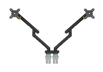 BakkerElkhuizen BE Flexible Dual Monitorarm Black