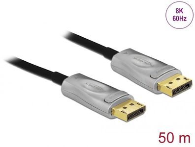 Delock Aktives Optisches Kabel DisplayPort 1.4 8K 50 m