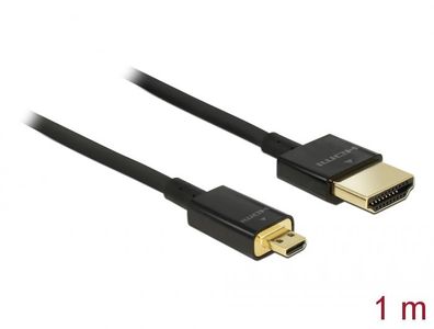 Delock Kabel High Speed HDMI mit Ethernet - HDMI-A Stecker >