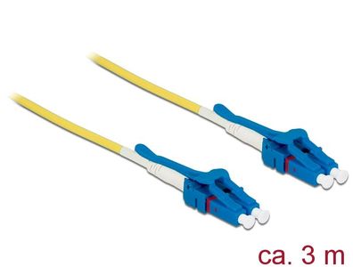 Delock Kabel Lichtwellenleiter LC > LC Singlemode OS2 Uniboo