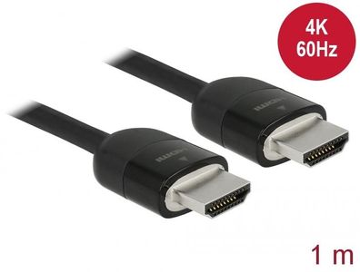 Delock Premium HDMI Kabel 4K 60 Hz 1 m