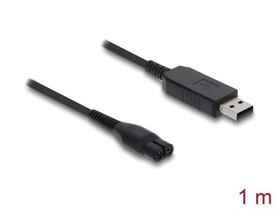 Delock USB Ladekabel 4,3 V für Elektrorasierer kompatibel mit Philips OneBlade 3