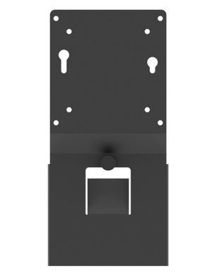 edbak Metallablage für Mini-PC (Intel NUC), schwarz