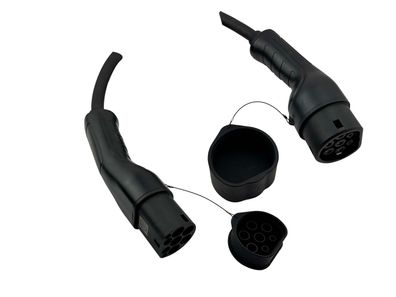 helos Typ 2 EV Ladekabel TÜV Mode 3 ,32A ,22 kW, 3-Phasig 3 Meter mit Tasche