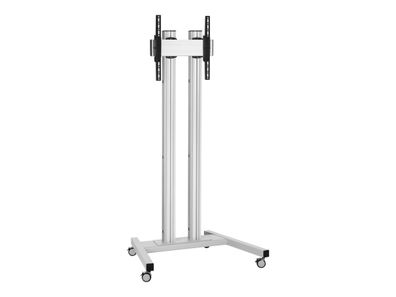 Vogels TD2064S Display Trolley - Silber