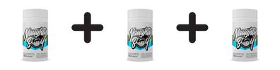 3 x Naughty Boy Creatine - 120 caps