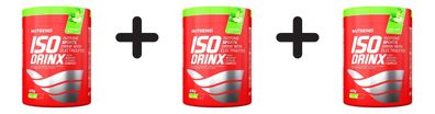3 x Nutrend IsoDrinx, Green Apple - 420g