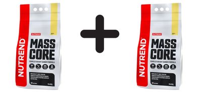 2 x Nutrend Mass Core, Vanilla - 5440g