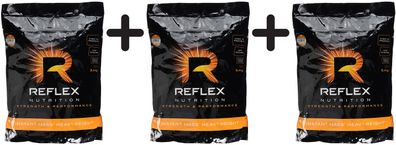 3 x Reflex Nutrition Instant Mass Heavyweight, Strawberries & Cream - 5400g