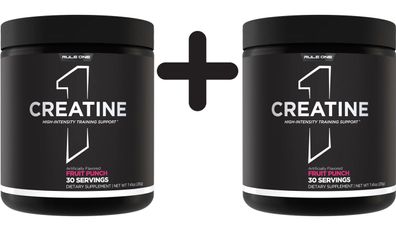 2 x Rule One Creatine, Fruit Punch - 210g