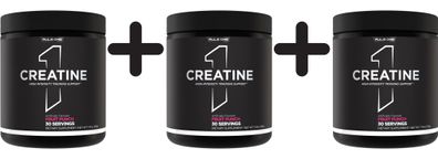 3 x Rule One Creatine, Fruit Punch - 210g