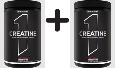2 x Rule One Creatine, Fruit Punch - 420g