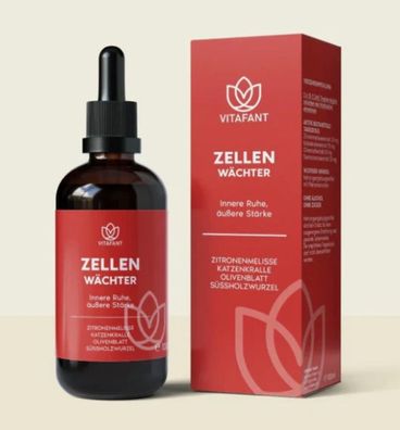 Vitafant Zitronenmelisse Elixier - vegan, alkoholfrei, Pipettenextrakt, 100 ml