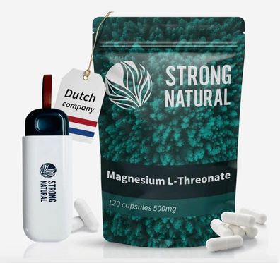 Strong Natural Magnesium L-Threonat-120 Kapseln, 2000 mg täglich-Für Gedächtnis