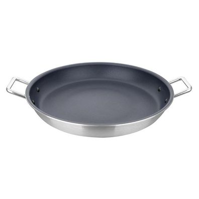 Vogue Aluminium Antihaft-Teflon Platinum Plus Paella Pfanne 35cm
