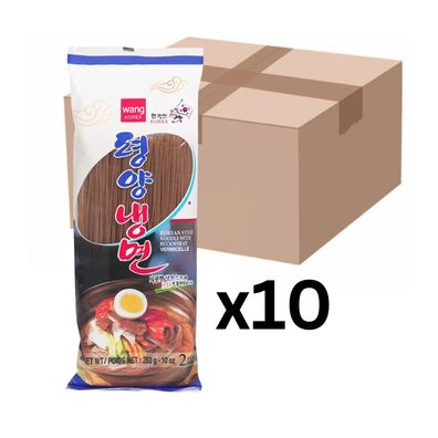 10er-Pack Wang Buchweizennudeln Naengmyeon servierfertig 283g