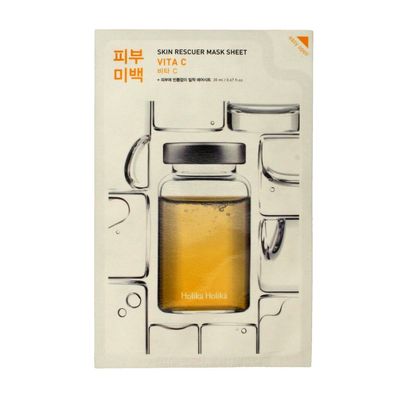 Holika Holika Haut Rescuer Vita C Face Mask Sheet 20ml
