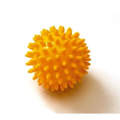 SISSEL Spiky Ball mit Ventil 2er Set gelb Ø 8 cm
