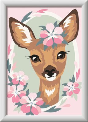 Ravensburger CreArt 28983 - Süßes REH - Malen nach Zahlen für Kinder ab 7 Jahre, Mals