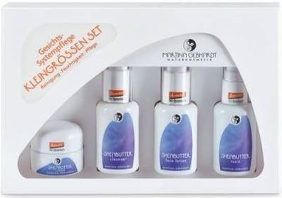 Martina Gebhardt - Sheabutter Kleingrößenset - Cream, Face Lotion, Tonic und Cleanser