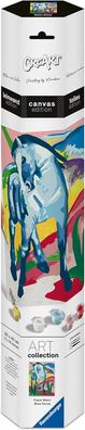 Ravensburger CreArt 12022325 - Blaues Pferd (Franz Marc) - Malen nach Zahlen Erwachse