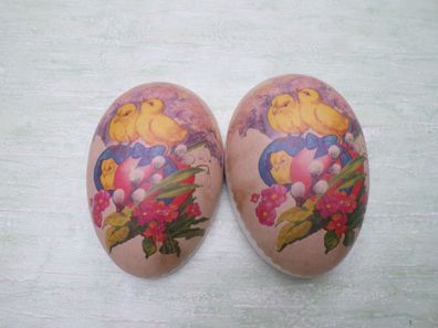 Erzgebirge Pappei Container Füllei Candybox Made in Germany Küken Weidenkätzchen 14,5