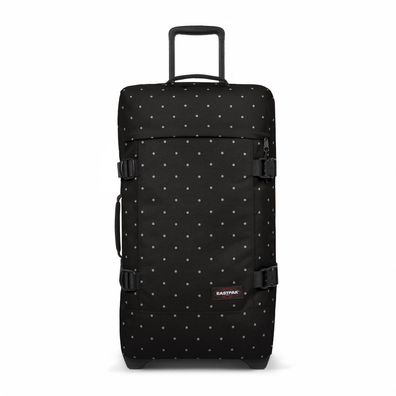 Eastpak Trolley Tranverz M DotsBlackSilver 78L EK000062L6W3 schwarz TSA Koffer
