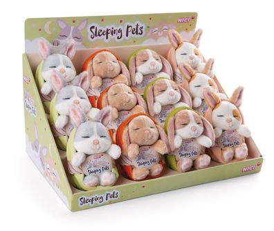Nici - Sleeping Pets Hase - Kuscheltier Preis pro Stck. - Variantenauswahl