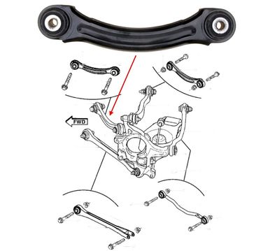 Querlenker hinten oben links rechts vorne Dodge Challenger Bj:08-23, Charger Bj:06