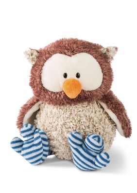 Kuscheltier Eule Oscar mit drehbarem Kopf, 50 cm, 46093