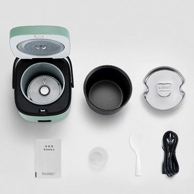 1.2L Mini Rice Cooker for 1-2 People, Automatic Warmer & Steamer