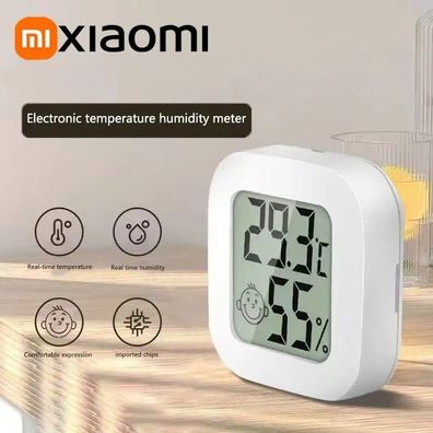 10X Digital Indoor Thermo-Hygrometer, LCD Thermometer Temperature Humidity Meter