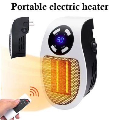 500W 220V Plug-in Fan Heater Mini Heater Energy Saving Mini Air Heater Electric Heate