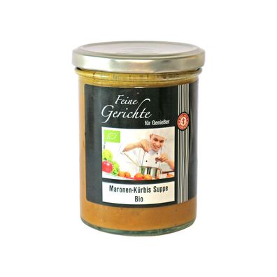 Schrader Maronen-Kürbissuppe Bio, vegan