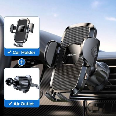 Joyroom JR-ZS259, Car Smartphone Holder for Air Vents, Black