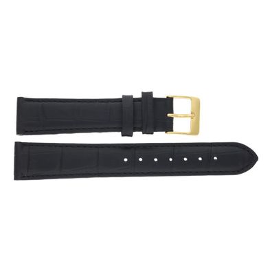 JuwelmaLux Uhrenband Nevada-Krokonarbung JL38-10-0259 14 mm