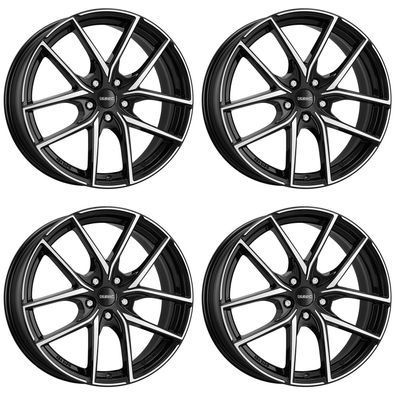 4 Dezent TO dark Felgen 7.0Jx17 5x114.3 für Mazda 6 Mx-5