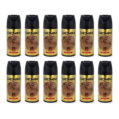 DENIM GOLD deodorant 12x 150 ml
