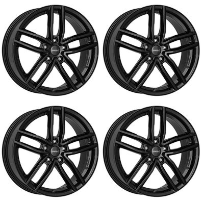 4 Dezent TR black Felgen 7.5Jx18 5x108 für Renault Espace Vel Satis