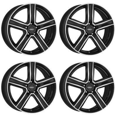 4 Dezent KG dark Felgen 7.0Jx18 5x112 für Volkswagen Arteon Caddy Golf Jetta Passat