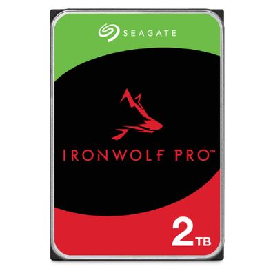 Seagate IronWolf Pro ST2000NT001 - Festplatte - 2 TB - intern - 3.5" (8.9 cm)