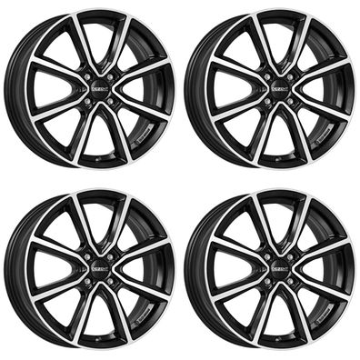 4 Dezent TN dark Felgen 5.5Jx14 4x100 für Volkswagen Caddy Cross Up! Golf Lupo Polo