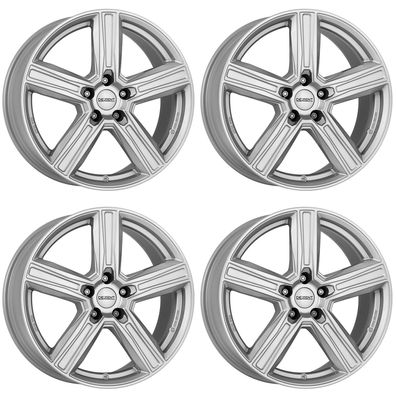 4 Dezent KG silver Felgen 8.0Jx19 5x112 für Mercedes Benz CLS E EQB EQC EQE EQS Eqa
